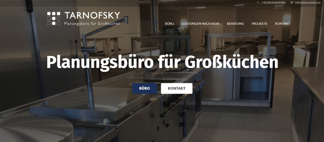 Tarnofsky, Planungsbüro für Großküchen https://tarnofsky.de/